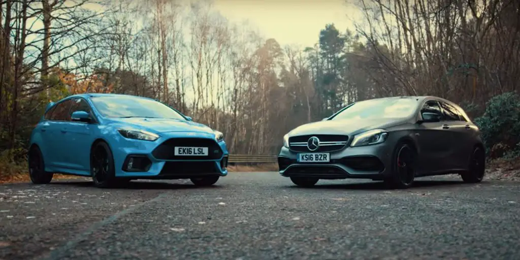 Watch: Ford Focus RS Vs. Mercedes-AMG A45 | Ford Authority