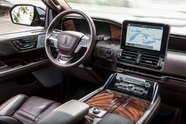 2022 Lincoln Navigator Interior Caught Completely Uncovered