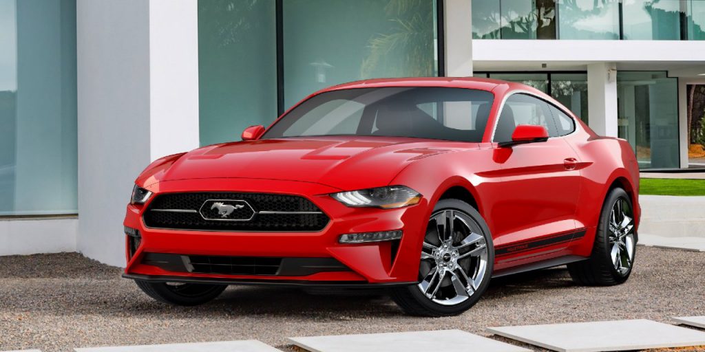 Refreshed, facelifted 2018 - 2021 Ford Mustang