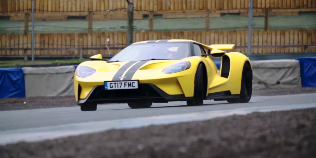 Watch: Chris Harris Slides The 2017 Ford Gt 