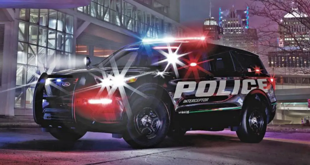 2020 Ford Exlporer Police Interceptor Pursuit Mode