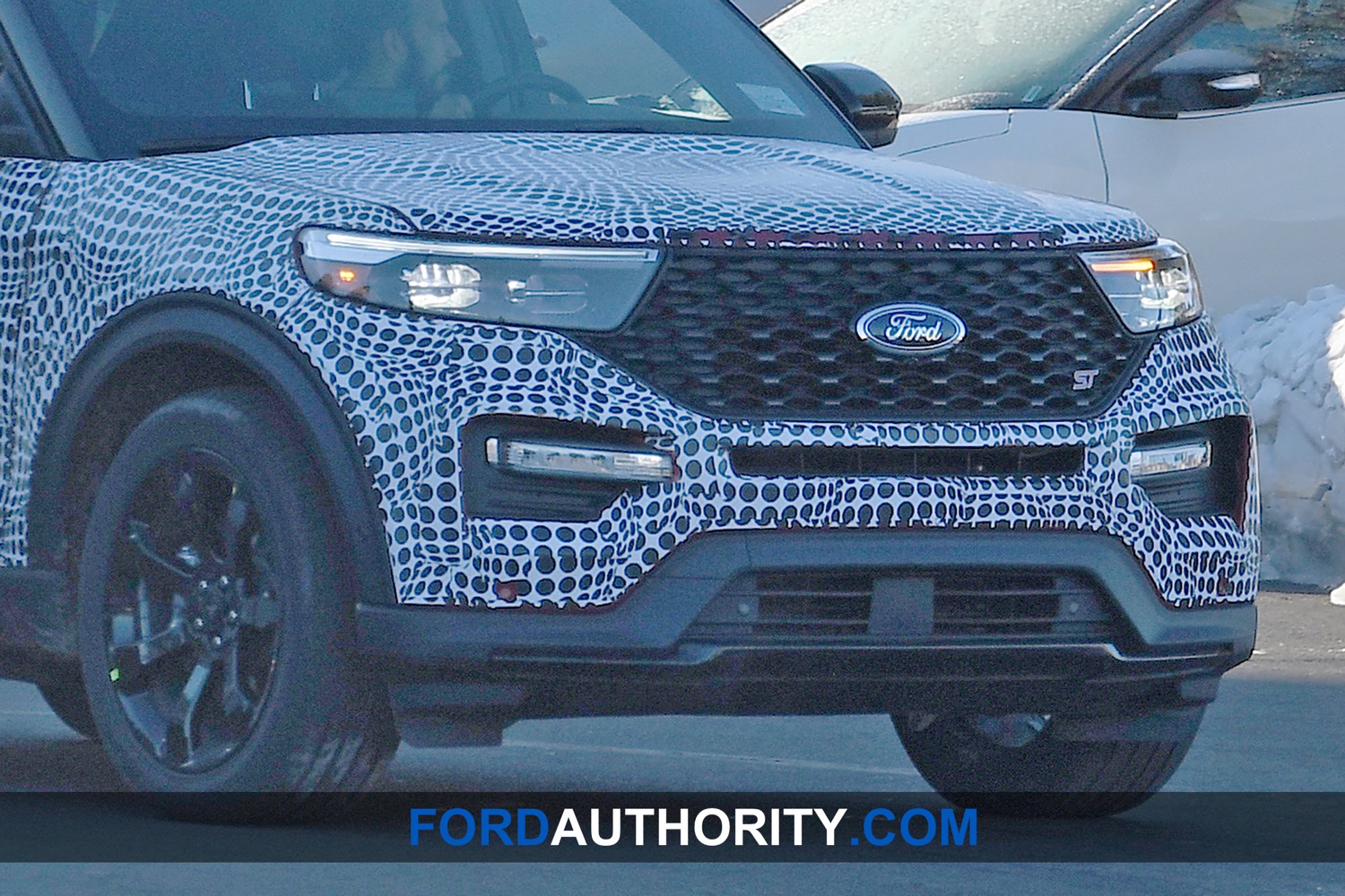 2020 ford explorer st  spy shots  exterior  december