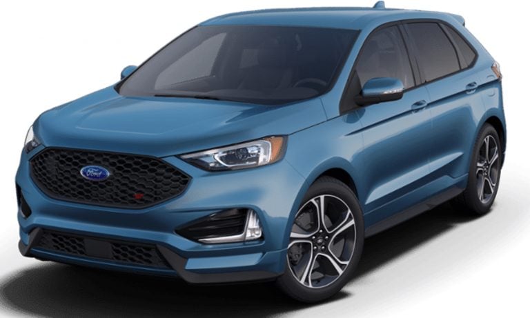 New Ford Performance Blue Color For 2019 Ford Edge: First Look