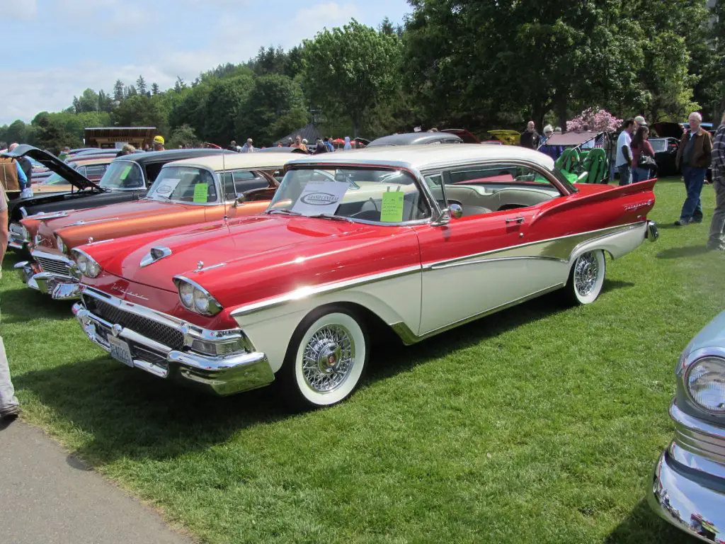 Classic Ford Fairlane, Ford Thunderbird Driven To High Miles