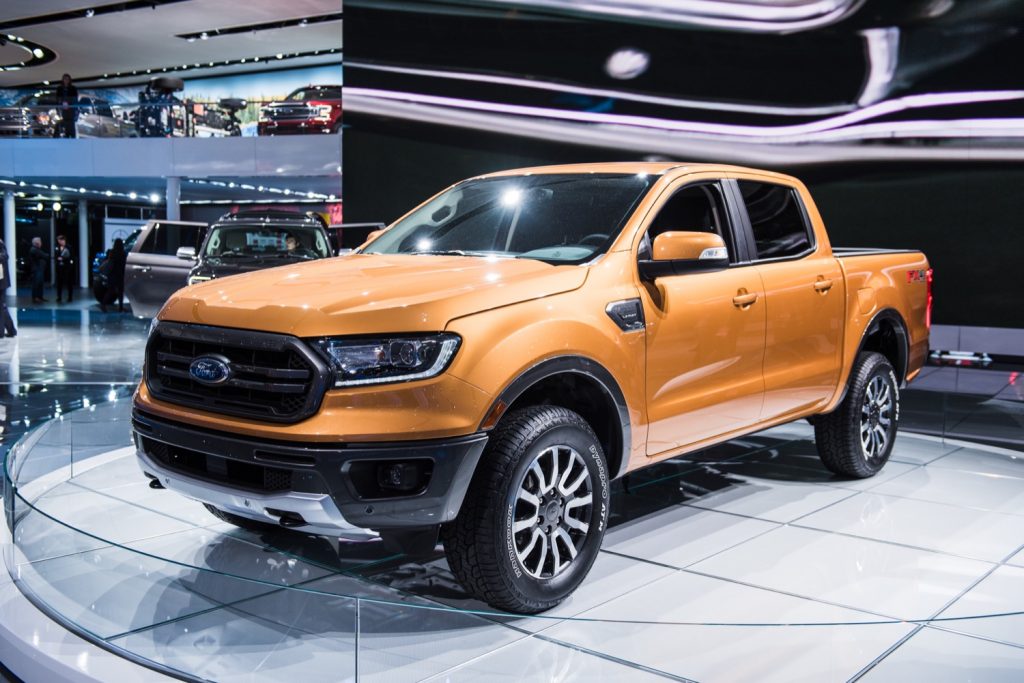 2019 Ford Ranger Colors