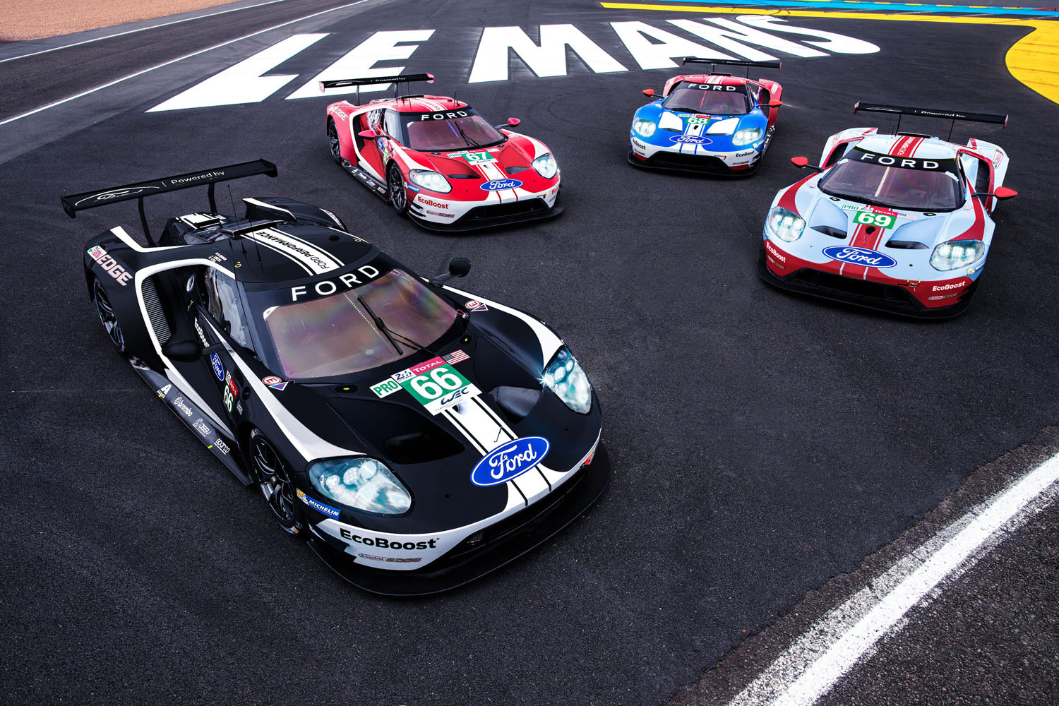 Ford GT Celebration Liveries Mark The End Of Le Mans
