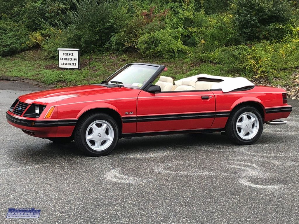 1983 Ford Mustang Glx 5 0 Convertible Is An Early Fox
