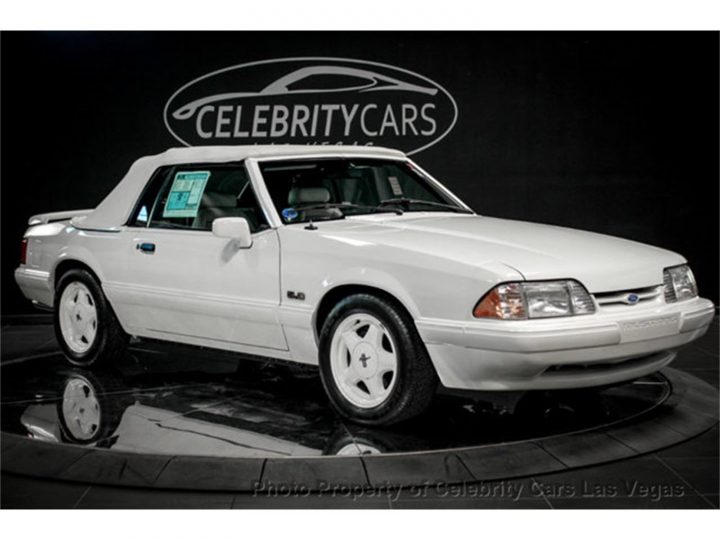 This 1993 Ford Mustang LX 5.0 Convertible Has 183 Miles