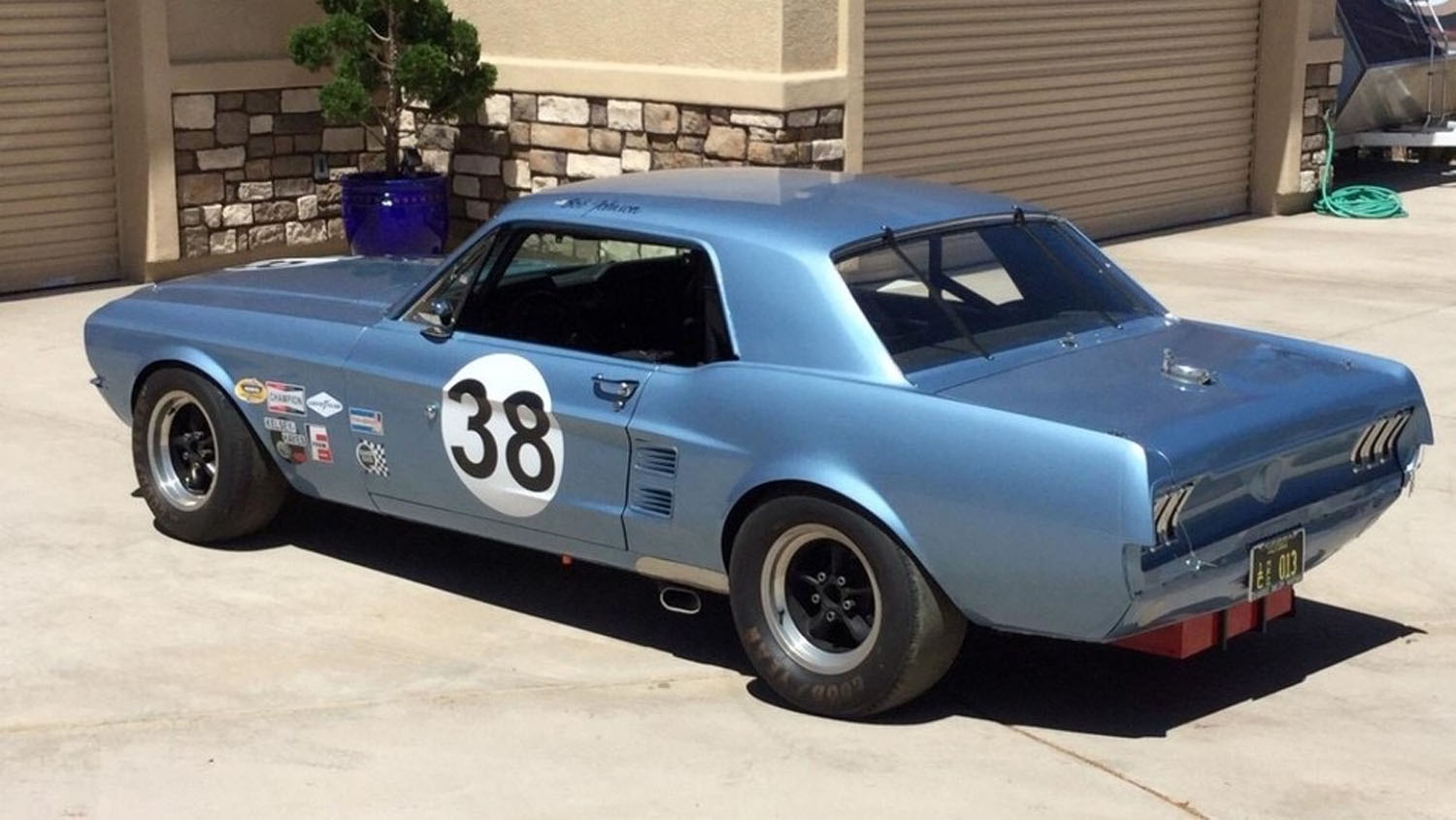 1967 Ford Mustang Race Car Heads To Auction