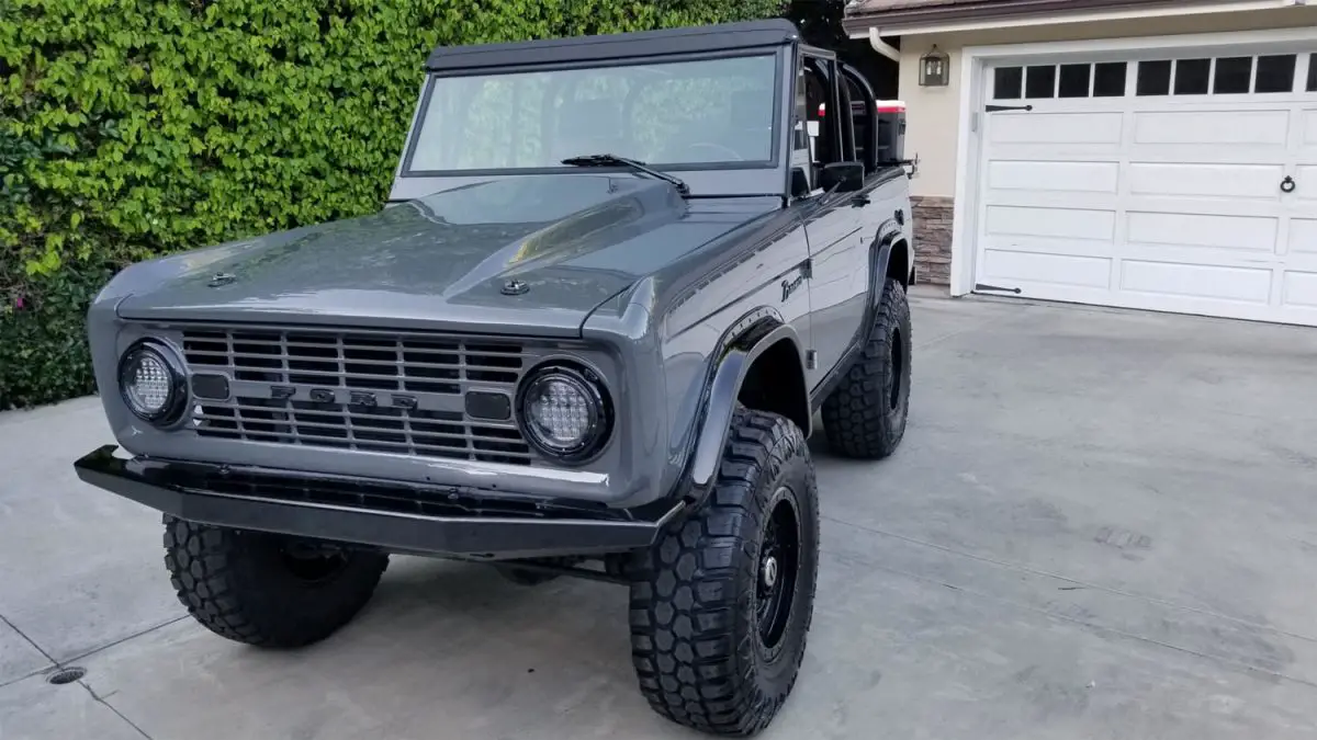 Check Out This Sweet 1968 Ford Bronco Restomod