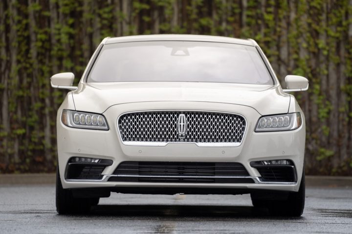 A front view of the 2019 Lincoln Continental. Rumors that a 2026 Lincoln Continental is in the works are AI generated nonsense.