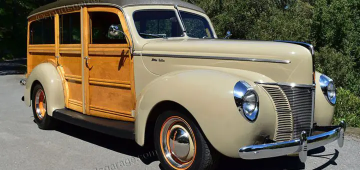 1951 Ford Country Squire Woody Wagon For Sale