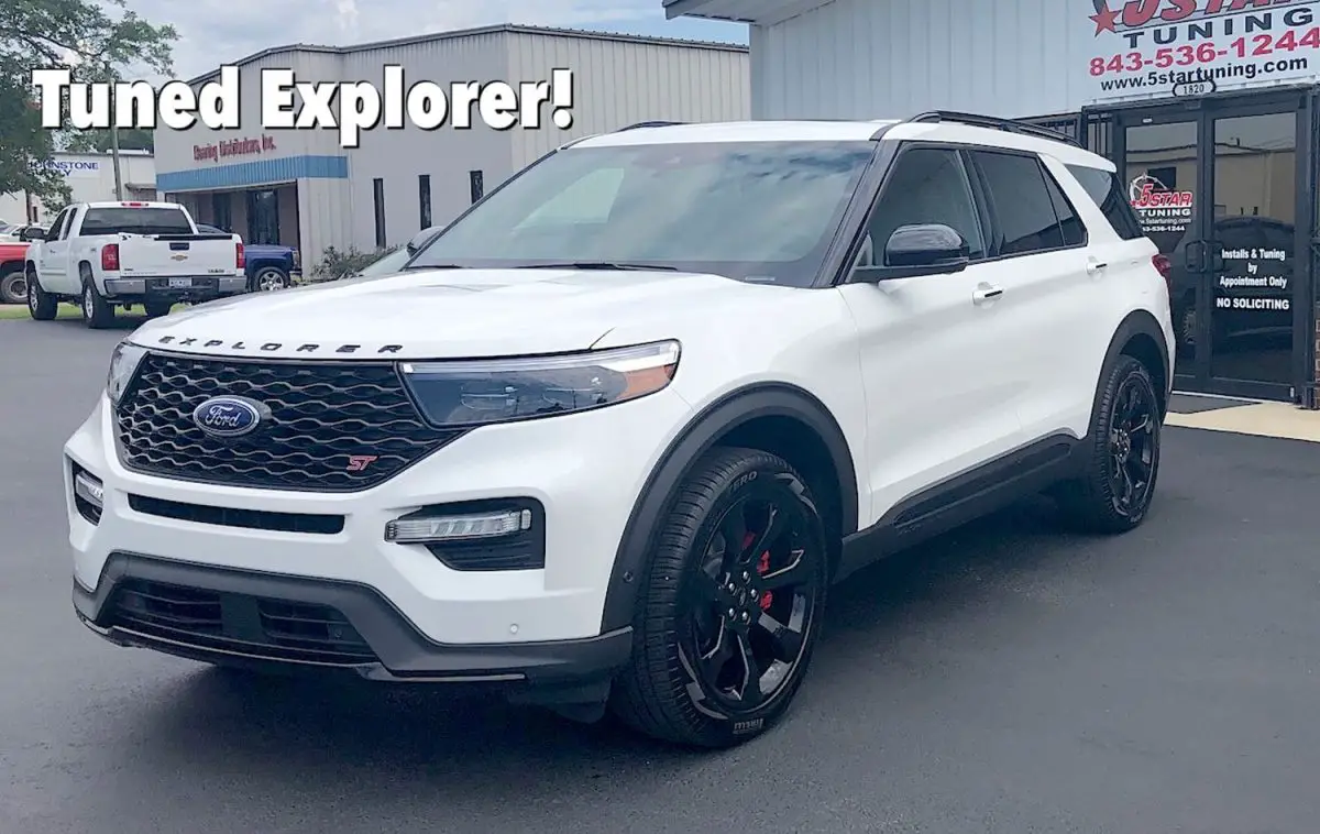 Tuned 2020 Ford Explorer ST Makes 412 Wheel Horsepower