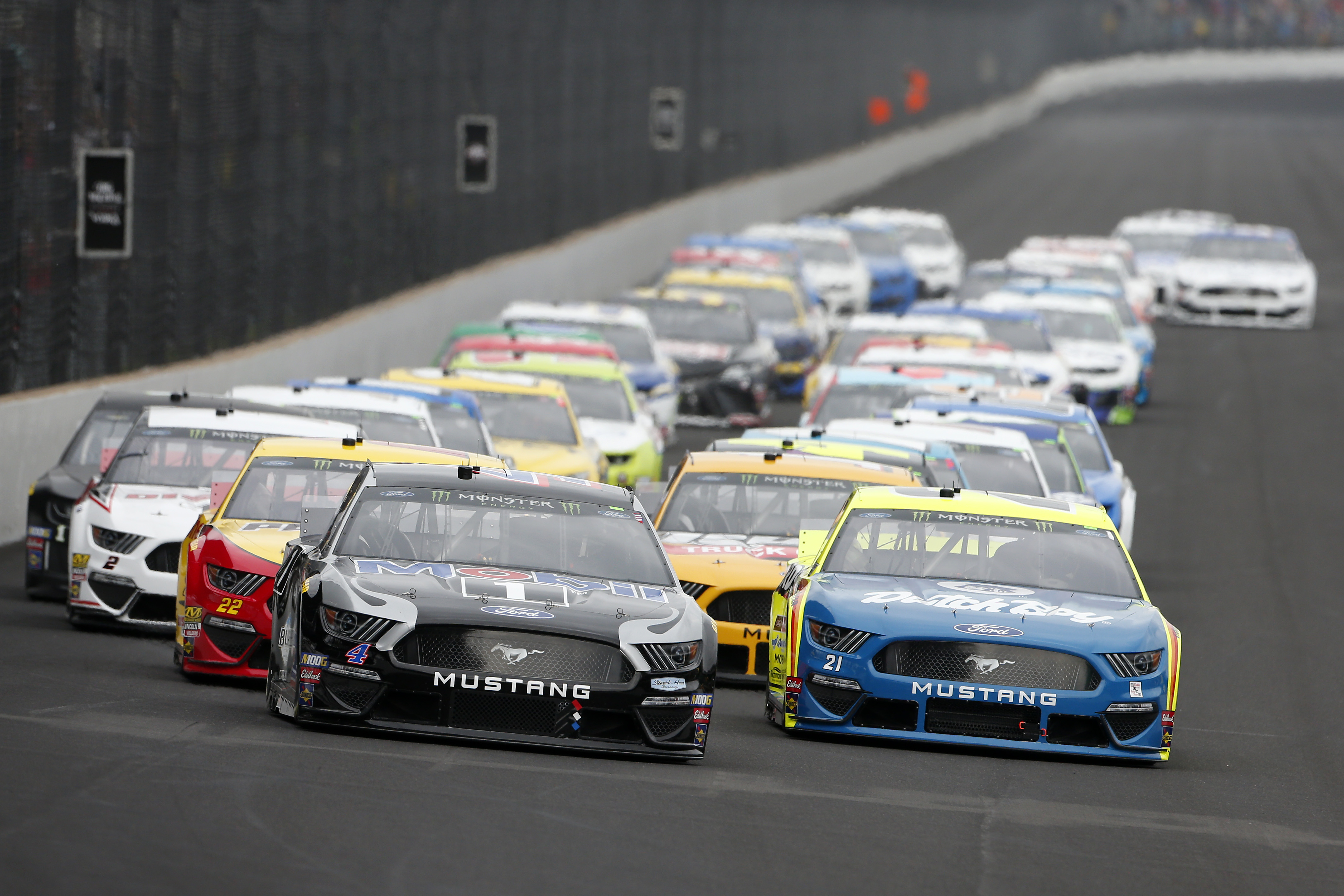 Harvick Races To Dominant NASCAR Victory At The Brickyard: Video