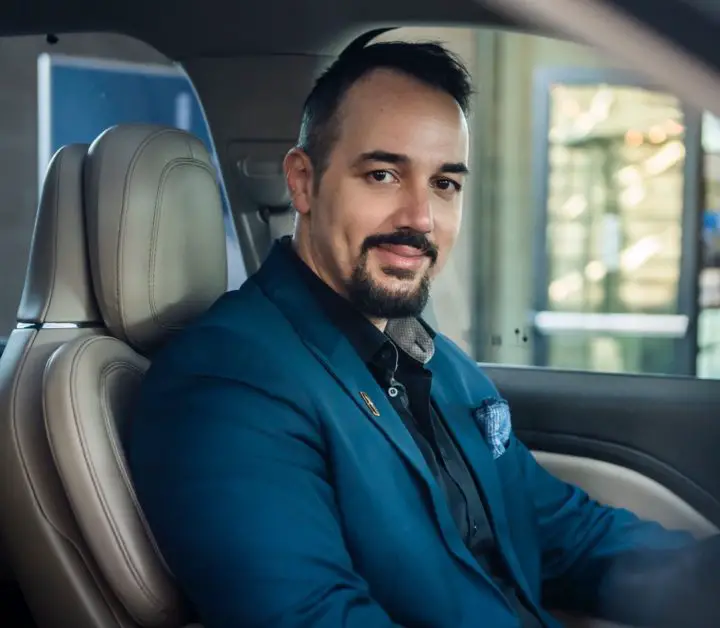 A photo of Kemal Curic, Global Design Director, Ford Performance.