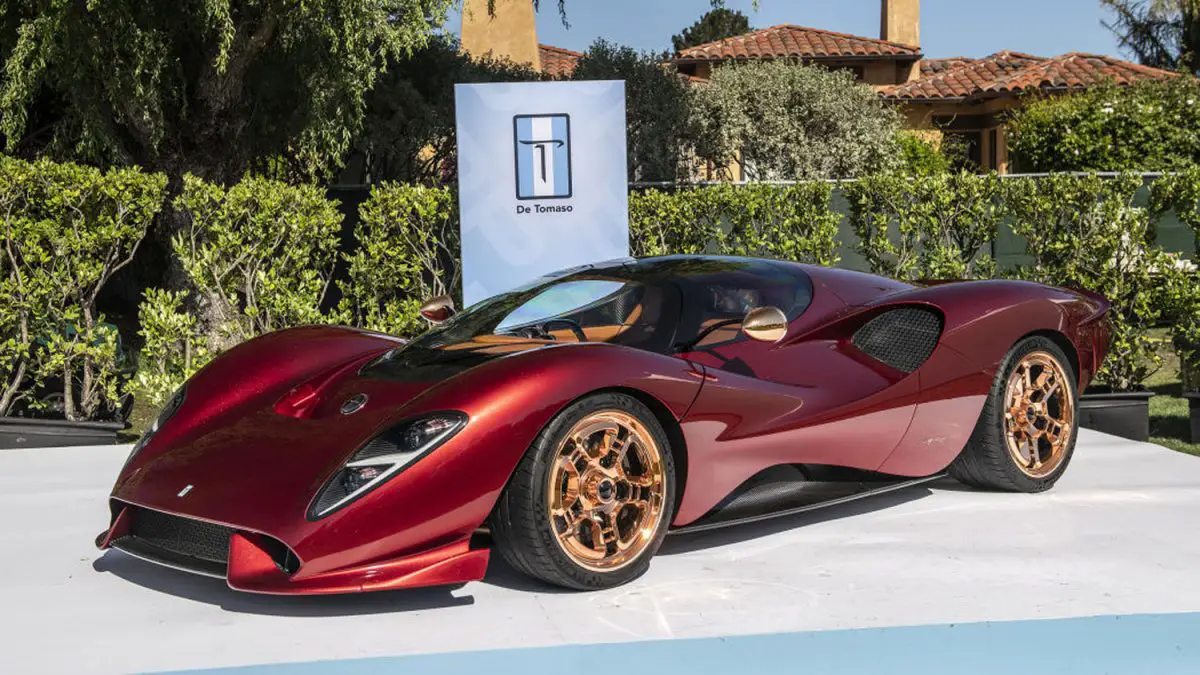 Incredibly Gorgeous De Tomaso P72 Packs A Blown Coyote V8