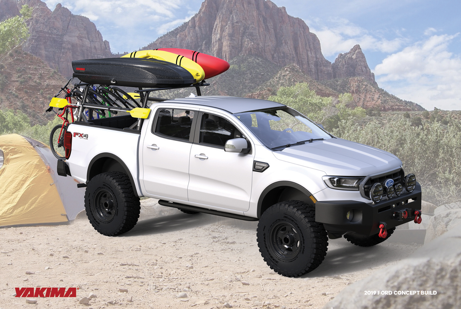 The Yakima Ford Ranger Has All The Accessories