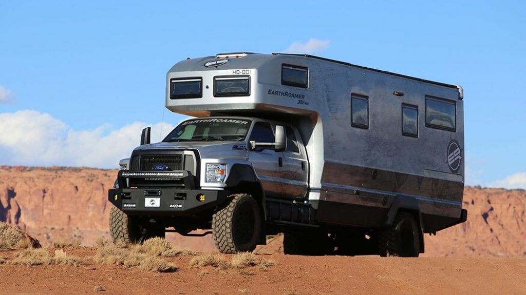 2019 Earthroamer Xv Lts Is Based On A Ford F 550 Video