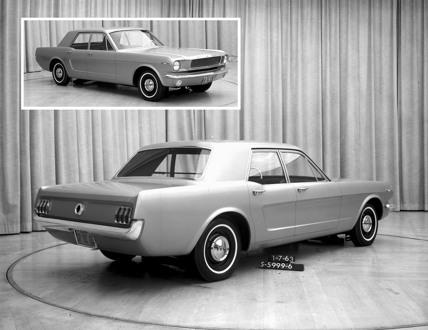 Classic Ford Mustang Prototypes With Four-Doors