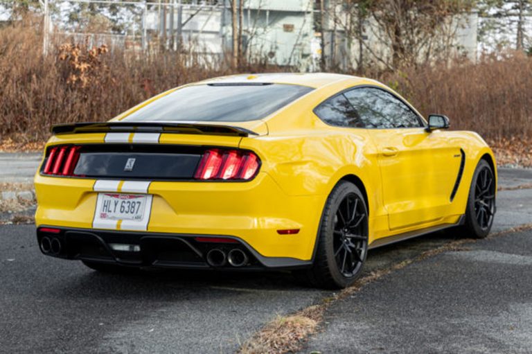 2017 Ford Mustang Shelby GT350 In Yellow Up For Auction