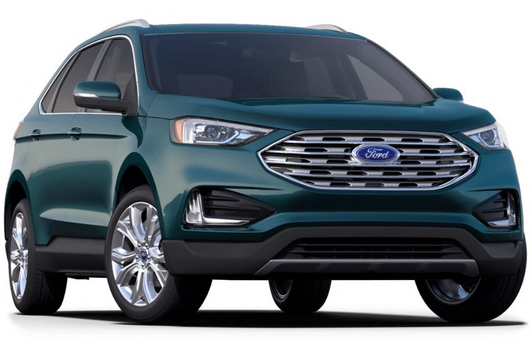 2020 Ford Edge Gets New Dark Persian Green Color
