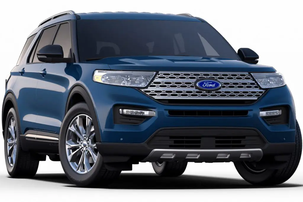 Ford Explorer Gets New Atlas Blue Color First Look