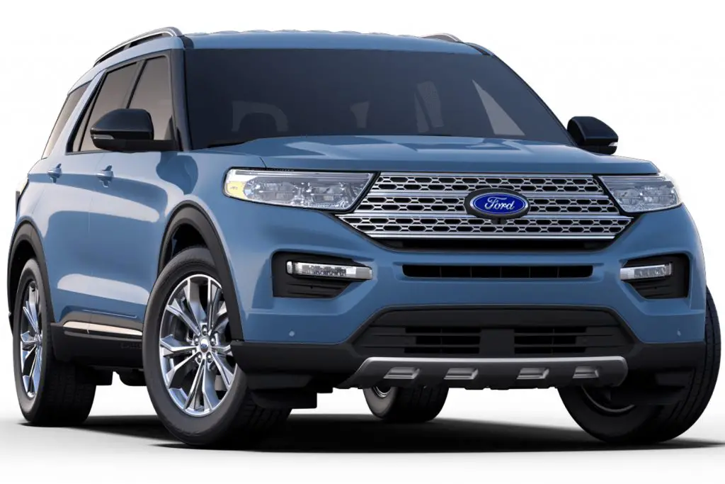 2020 Ford Explorer Exterior Colors