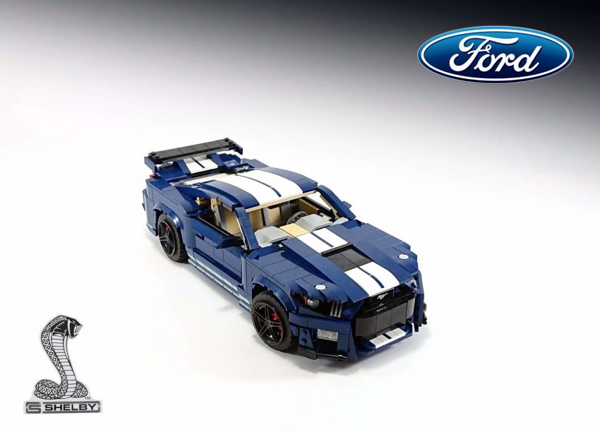 This Epic 2020 Shelby GT500 Lego Car Is Made From Another Kit
