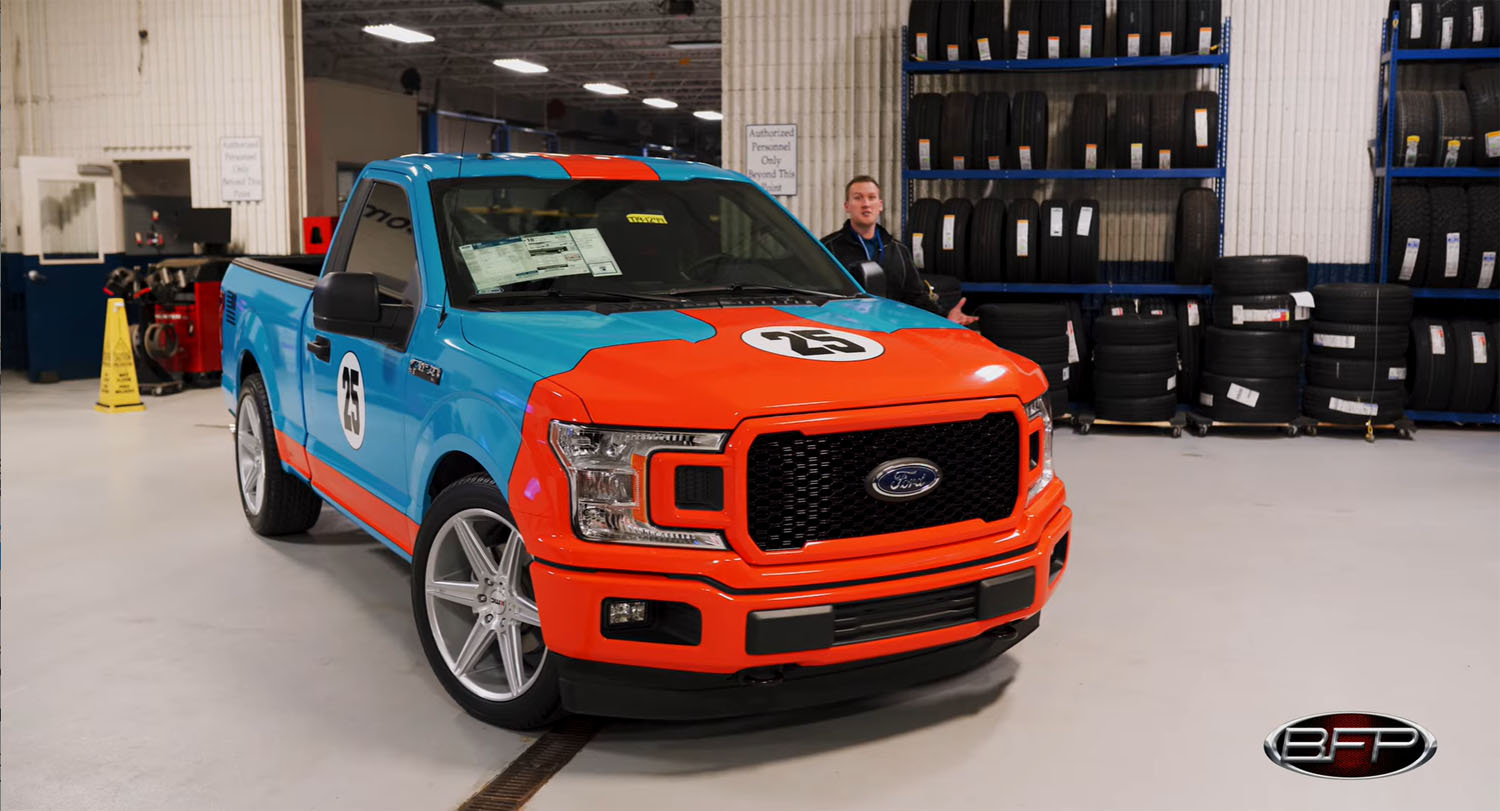 Beechmont Ford Unveils Slick Gulf Livery Ford F 150