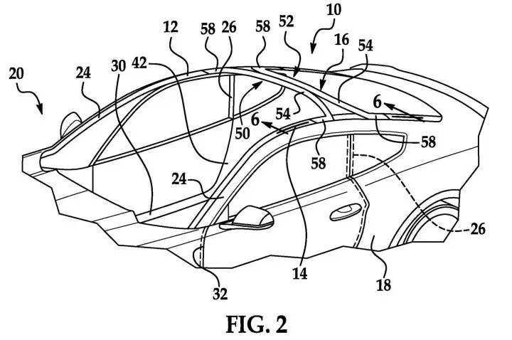 Ford Windshield Patent Gives The Mustang A Receding Hairline