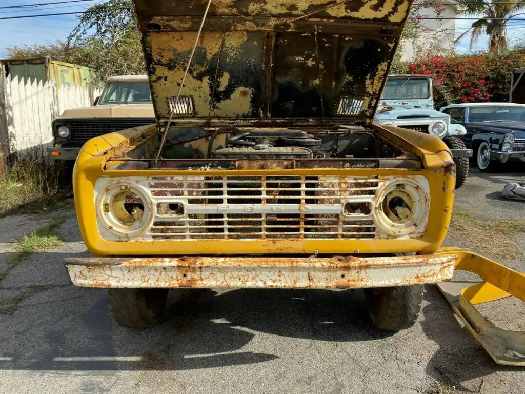 1966 Ford Bronco U13 Roadster Needs Someone To Restore It