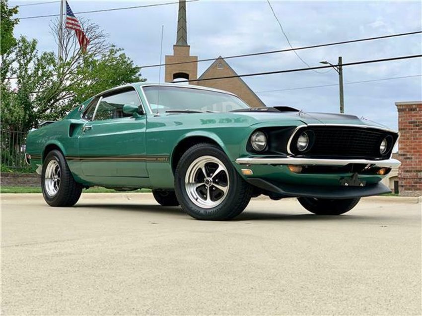 1969 Ford Mustang Mach 1 428 Cobra Jet On eBay