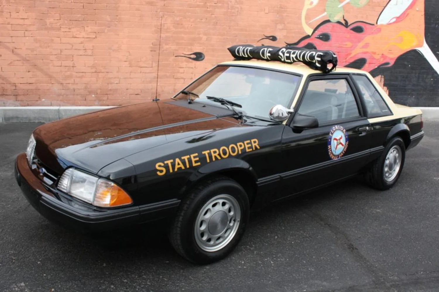 1992 Ford Mustang SSP Florida Patrol Car Is Ready For Duty: Video