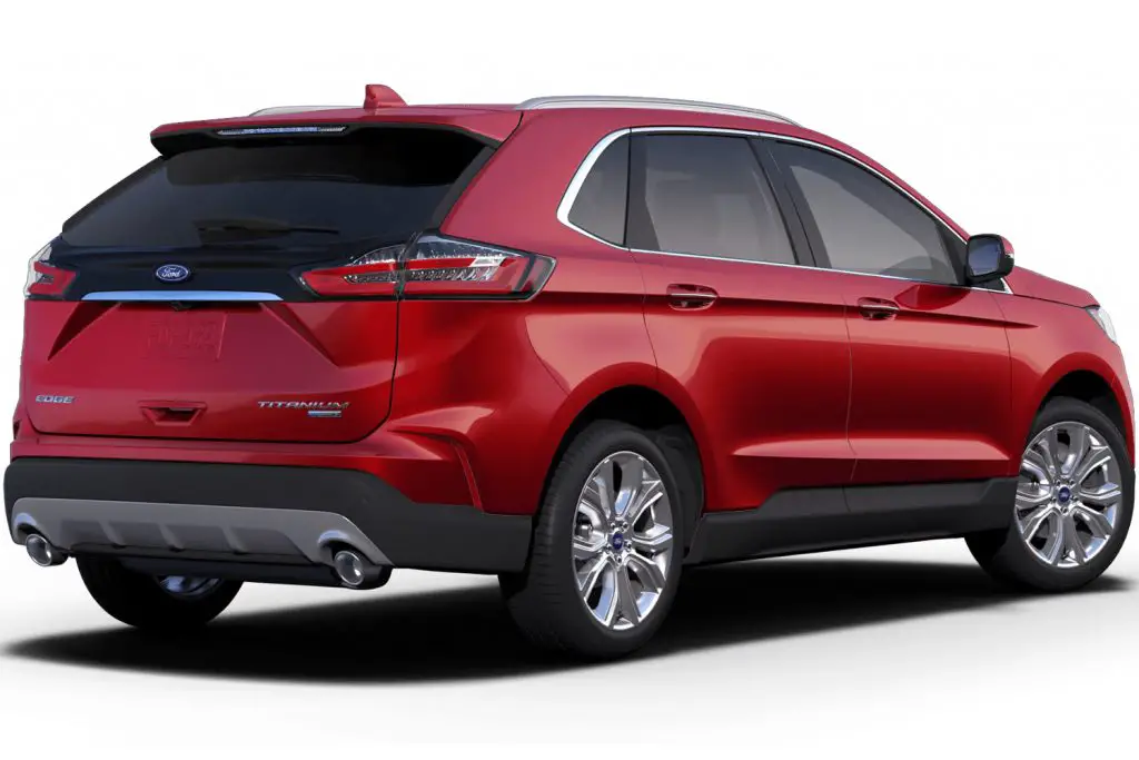 red ford edge 2020