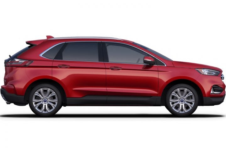 2020 Ford Edge Gets New Rapid Red Metallic Tinted Clearcoat Color