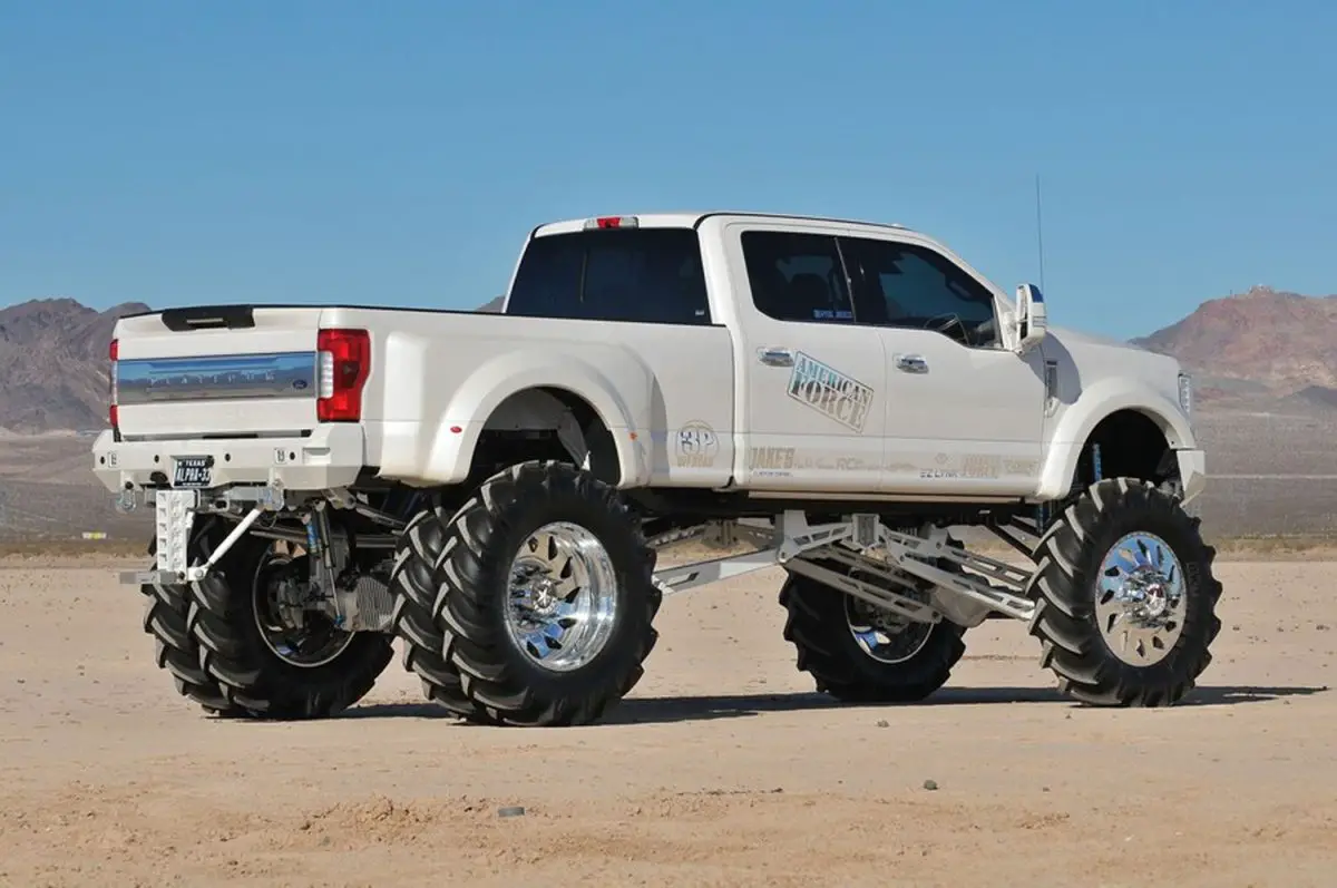 2017 Ford F-450 Alpha Dually Is Massive