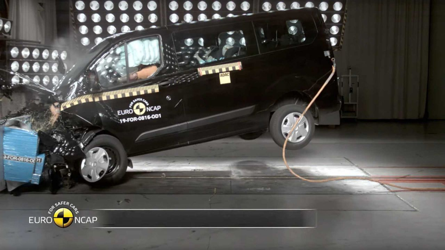 Ford Transit Custom Phev Euro Ncap Crash Tests Video