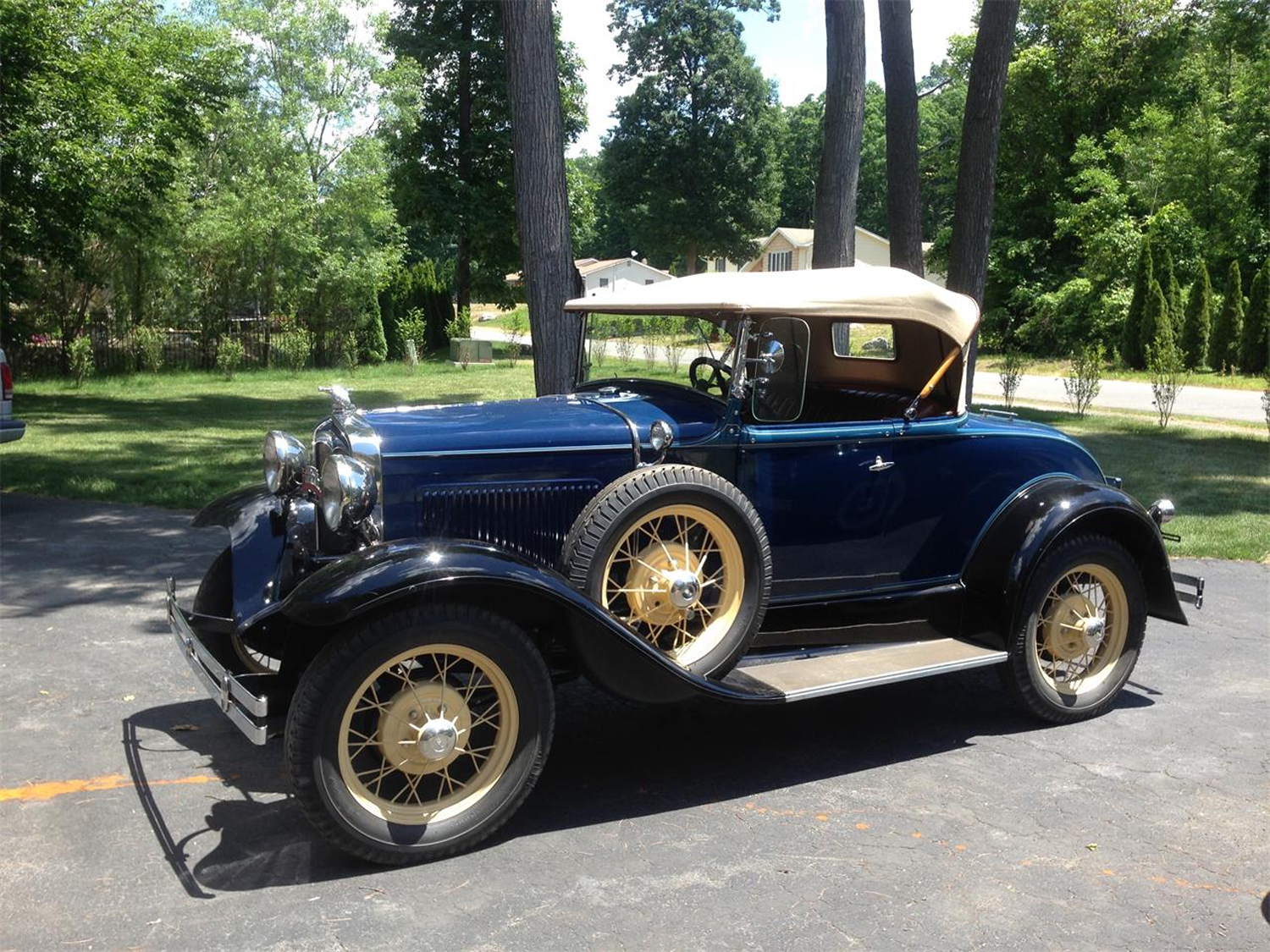 Fully Restored 1931 Ford Model A Has A Rumble Seat
