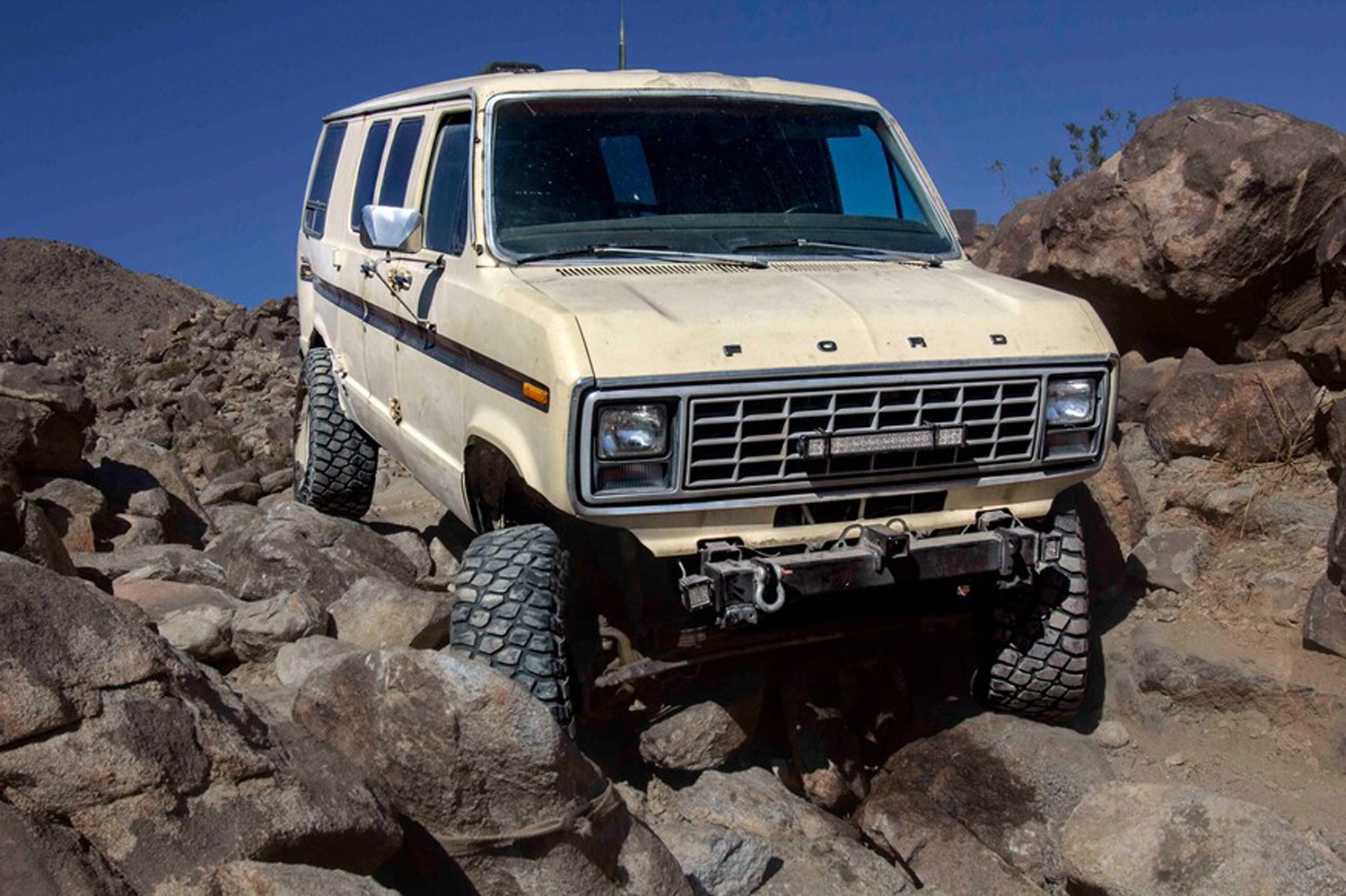 Check Out This 1979 Ford E-250 4x4 Van 