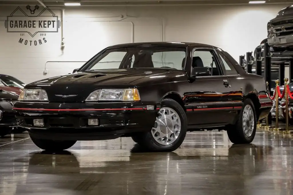 1988 Ford Thunderbird Turbo Coupe Has Only 62,000 Miles