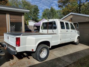 1989 Ford Centurion Dually Is Part Van And Part Truck