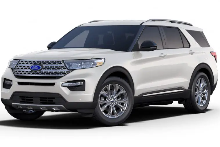 Ford Explorer Gets New Star White Color First Look