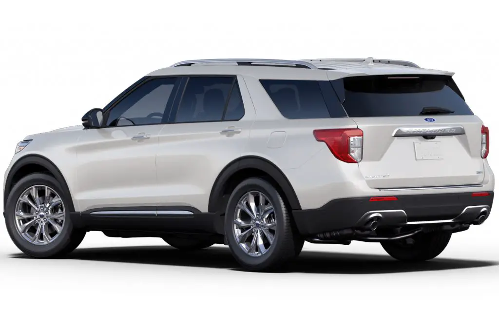 Ford Explorer Gets New Star White Color First Look