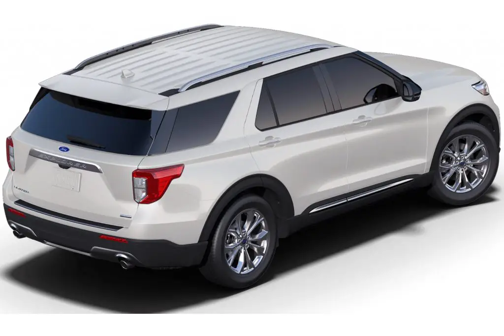 Ford Explorer Gets New Star White Color First Look