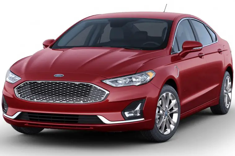 2020 Ford Fusion Gets New Rapid Red Metallic Color: First Look