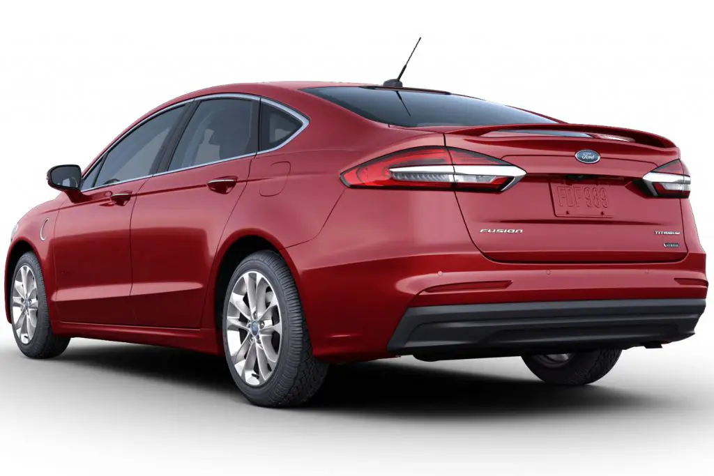 2020 Ford Fusion Gets New Rapid Red Metallic Color: First Look