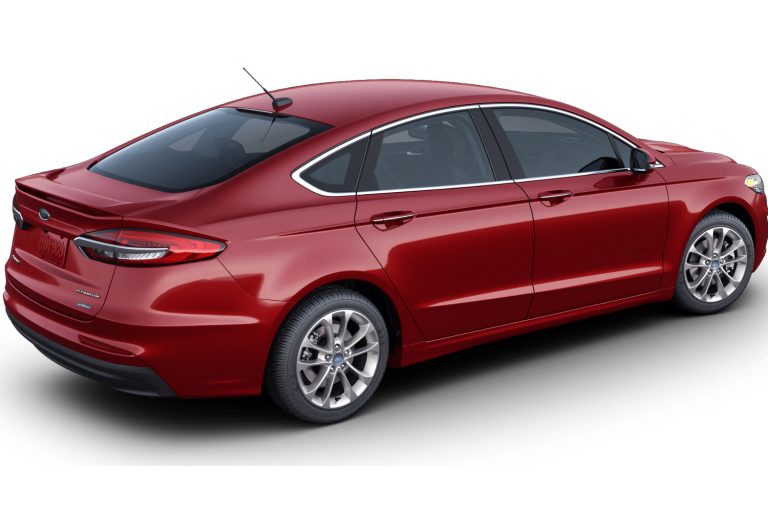 2020 Ford Fusion Gets New Rapid Red Metallic Color: First Look
