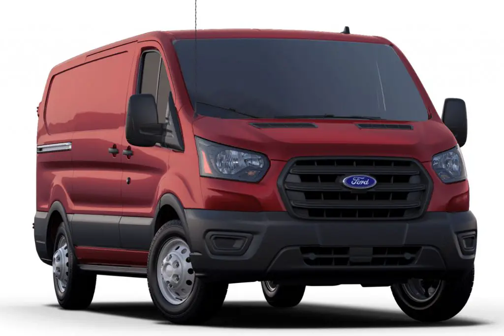 2020 Ford Transit Gets New Kapoor Red Color: First Look