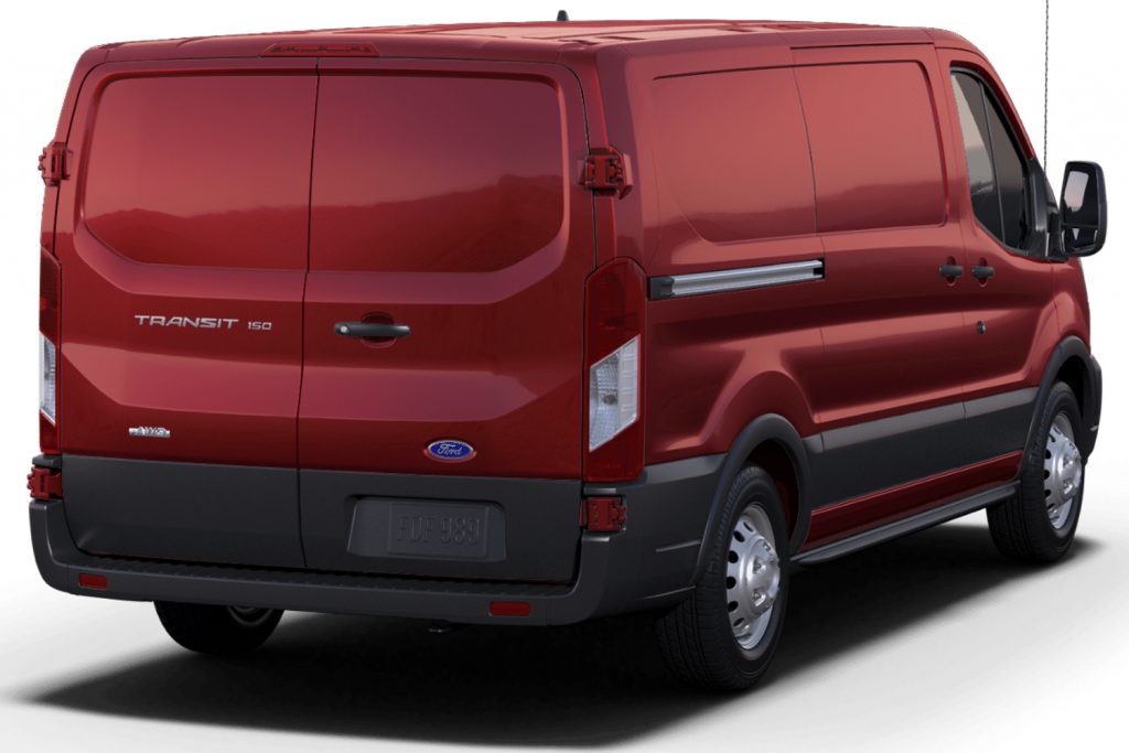 2020 Ford Transit in Kapoor Red AW 004
