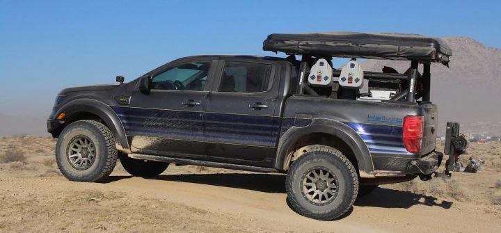 Check Out The SEMA Hellwig Ford Ranger In Action